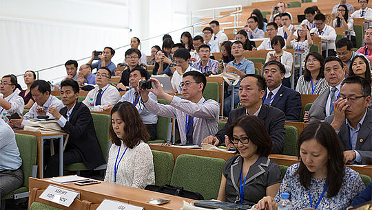 An important result of the negotiations of the Ural scientists with their Chinese colleagues became an agreement to establish a working group, whose tasks will include the organization of educational and scientific projects within ASRTU. Photo: Ilya Safar