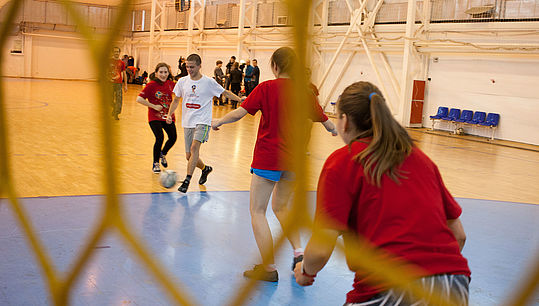 В футбольном турнире сыграют кандидаты в волонтеры мундиаля