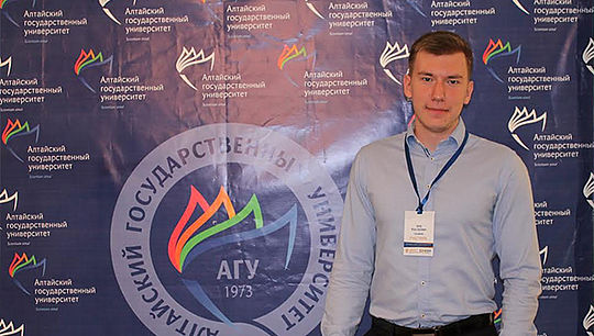 Игорь Зонов занял 3 место на II Всероссийском конкурсе студенческих научных обществ и конструкторских бюро, прошедшем в Алтайском госуниве