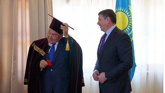 Президент Казахстана намерен посетить Уральский федеральный университет с лекцией для студентов. Сочи, 16 сентября 2015 года