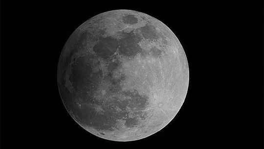 Полутеневое лунное затмение менее зрелищно, чем частное или полное. Фото из открытых источников