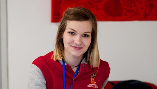 Евгения Лебедь увлеклась волонтерством на втором курсе бакалавриата