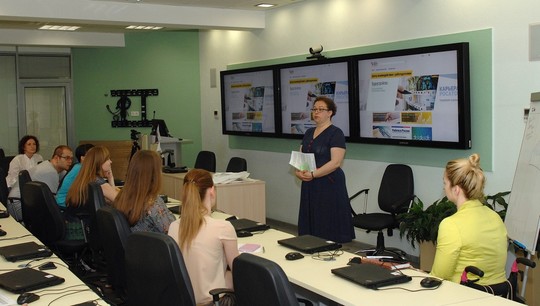 Выпускники встретились с представителями Екатеринбургского центра занятости и центра взаимодействия с работодателями УрФУ