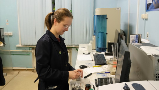 Ксения Наливайко в составе исследовательской группы разработала технологию извлечения урана из шлама