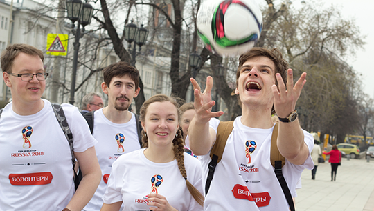 Каждый город-организатор предстоящего мундиаля проведет всероссийское футбольное первенство среди волонтеров чемпионата мира по футбол