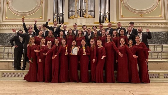 Академический хор УрФУ вошел в тройку лучших хоров страны