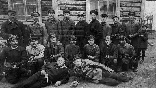 Челябинск. Участники Красной гвардии. 1917–1918 годы