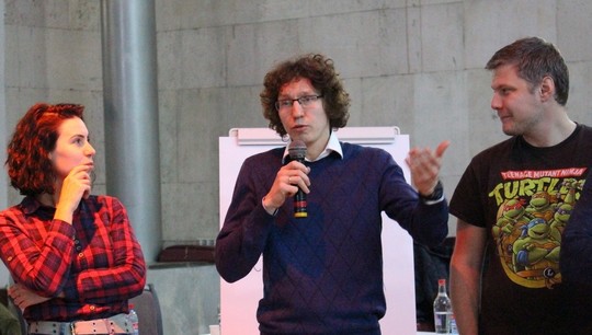 Сергей Звонарев (в центре) вошел в состав Координационного совета в 2017 году