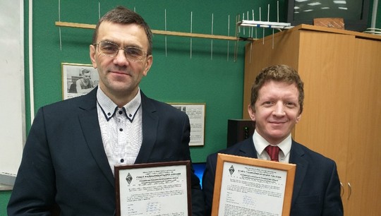 Преподаватели центра Михаил Самарин и Дмитрий Екимов получили позывные для работы в эфире