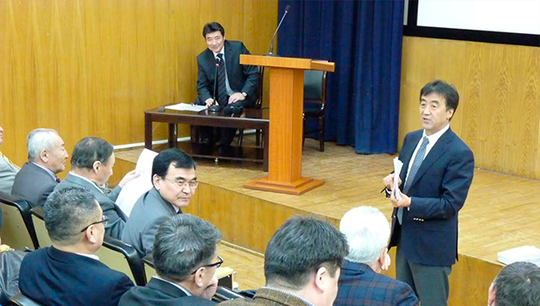 На заседании единогласно было выбрано 12 членов правления монгольской Ассоциации выпускников УрФУ 