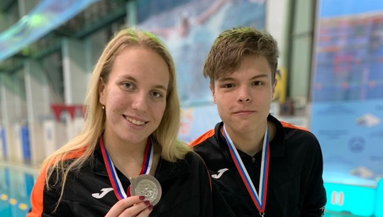 Екатерина Налимова и Степан Воробьёв приехали на чемпионат сразу после кубка мира