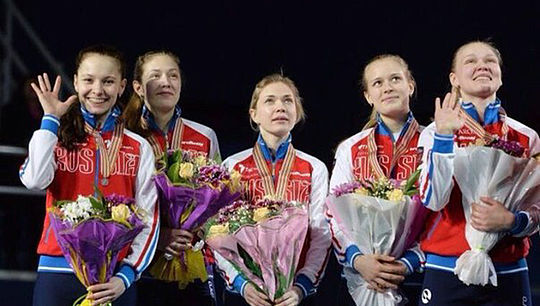 В медальном зачете Россия занимает третье место. Фото: РИА Новости