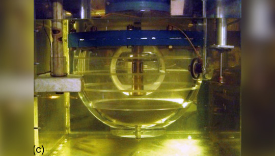 The experimental setup on which the studies were conducted. Photo: Article in the journal Chaos: An Interdisciplinary Journal of Nonlinear Science