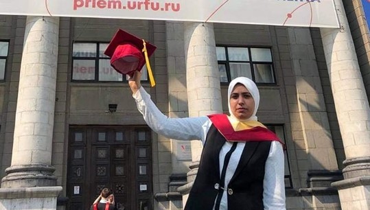 'It Felt Great to Study at UrFU' - a Egyptian PhD Graduate